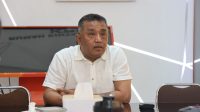 LIDARTAWAN saat memberi arahan jajaran KPU kabupaten/kota dalam rapat koordinasi secara virtual di KPU Bali, Senin (23/6/2025). Foto: ist LIDARTAWAN saat memberi arahan jajaran KPU kabupaten/kota dalam rapat koordinasi secara virtual di KPU Bali, Senin (23/6/2025). Foto: ist