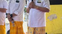 DEMER saat memberi sambutan usai upacara mecaru di DPD Partai Golkar Bali, Minggu (10/8/2025). Foto: ist DEMER saat memberi sambutan usai upacara mecaru di DPD Partai Golkar Bali, Minggu (10/8/2025). Foto: ist