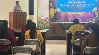 KASI Peserta Didik Bidang Pembinaan SMP Disdikpora Kota Denpasar, Anak Agung Alit Agung Ramawati, saat membuka workshop perencanaan berbasis data yang digelar di Aula SKB Kota Denpasar, Kamis (28/8/2025). Foto: ist KASI Peserta Didik Bidang Pembinaan SMP Disdikpora Kota Denpasar, Anak Agung Alit Agung Ramawati, saat membuka workshop perencanaan berbasis data yang digelar di Aula SKB Kota Denpasar, Kamis (28/8/2025). Foto: ist