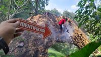 KEBAKARAN terjadi di Sungai Jungle Villa, Banjar/Desa Cepaka, Kecamatan Kediri, Tabanan, Rabu (24/9/2025). Foto: ist