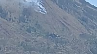 HUTAN di Lereng Gunung Batur, Kawasan Konservasi TWA Gunung Batur Bukit Payang, Kecamatan Kintamani, Bangli, Kamis (2/10/2025) mengalami kebakaran. Insiden diperkirakan terjadi sekitar pukul 12.00 Wita. Foto: ist HUTAN di Lereng Gunung Batur, Kawasan Konservasi TWA Gunung Batur Bukit Payang, Kecamatan Kintamani, Bangli, Kamis (2/10/2025) mengalami kebakaran. Insiden diperkirakan terjadi sekitar pukul 12.00 Wita. Foto: ist