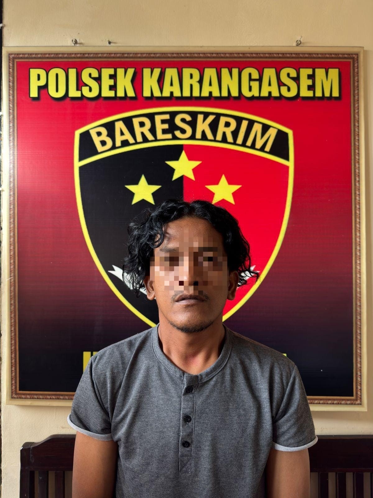 UNIT Reskrim Polsek Karangasem menangkap pelaku pencurian uang berinisial RH senilai Rp15 juta milik PT Panca Packindo Makmur. Foto: ist