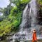 TEMESI Waterfall, air terjun alami yang menampilkan keindahan tebing Sungai Sangsang. Foto: ist TEMESI Waterfall, air terjun alami yang menampilkan keindahan tebing Sungai Sangsang. Foto: ist
