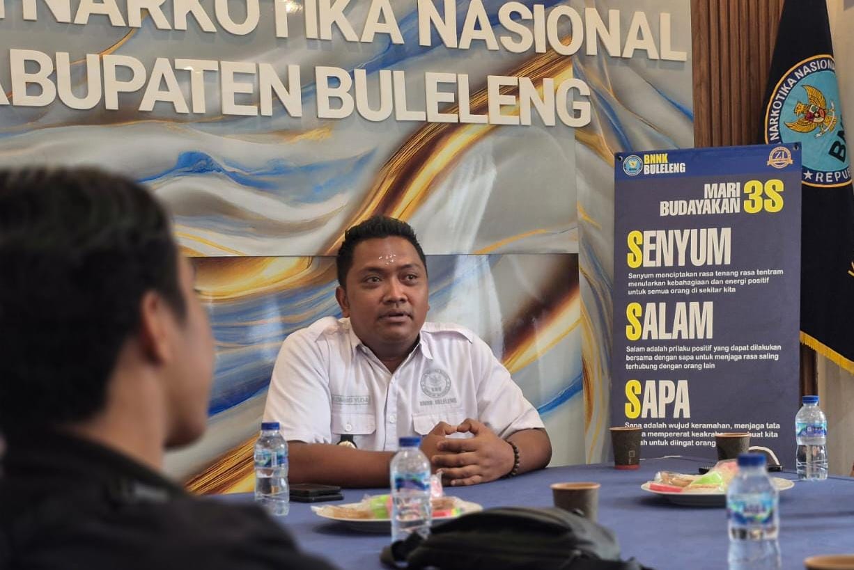 ‎KEPALA BNNK Buleleng, Komang Yuda Murdianto. Foto: ist