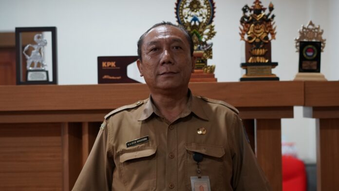 KADISDIKPORA Kota Denpasar, Anak Agung Gede Wiratama. Foto: ist