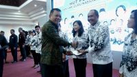 WAKIL Bupati Karangasem, Pandu Prapanca Lagosa selaku Wakil Ketua Dewan Pembina PGRI menghadiri resepsi HUT ke-80 PGRI dan Hari Guru Nasional (HGN) 2025 berlangsung meriah dan khidmat di Ballroom Gedung MPP Karangasem, Selasa (25/11/2025). Foto: ist WAKIL Bupati Karangasem, Pandu Prapanca Lagosa selaku Wakil Ketua Dewan Pembina PGRI menghadiri resepsi HUT ke-80 PGRI dan Hari Guru Nasional (HGN) 2025 berlangsung meriah dan khidmat di Ballroom Gedung MPP Karangasem, Selasa (25/11/2025). Foto: ist