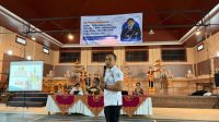 KATIM Unit Idensos dan Pencegahan Densus 88 AT Satgaswil Bali, Ipda Hadi Nata Kusuma, saat sosialisasi mengenai strategi pencegahan ekstrimisme dan terorisme di lingkungan SMP di rapat rutin MKKS SMP Kota Denpasar, Kamis (8/1/2026). Foto: ist KATIM Unit Idensos dan Pencegahan Densus 88 AT Satgaswil Bali, Ipda Hadi Nata Kusuma, saat sosialisasi mengenai strategi pencegahan ekstrimisme dan terorisme di lingkungan SMP di rapat rutin MKKS SMP Kota Denpasar, Kamis (8/1/2026). Foto: ist