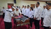 PELANTIKAN pengurus PMI Kabupaten Gianyar. Foto: ist PELANTIKAN pengurus PMI Kabupaten Gianyar. Foto: ist