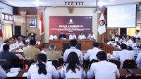 SUASANA Rakor Persiapan Rekapitulasi Pemutakhiran Data Pemilih Berkelanjutan (PDPB) Triwulan I Tahun 2026 yang digelar KPU Bali, Senin (30/3/2026). Foto: ist SUASANA Rakor Persiapan Rekapitulasi Pemutakhiran Data Pemilih Berkelanjutan (PDPB) Triwulan I Tahun 2026 yang digelar KPU Bali, Senin (30/3/2026). Foto: ist