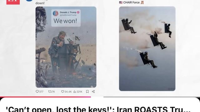 TANGKAPAN layar di media sosial Youtube terkait perang meme di dunia digital yang menyertai perang antara AS dan Israel versus Iran. Foto: ist TANGKAPAN layar di media sosial Youtube terkait perang meme di dunia digital yang menyertai perang antara AS dan Israel versus Iran. Foto: ist