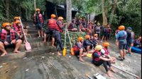 GUIDE Rafting mengikuti Sertifikasi Kompetensi Kerja Bidang Kepariwisataan. Foto: ist GUIDE Rafting mengikuti Sertifikasi Kompetensi Kerja Bidang Kepariwisataan. Foto: ist