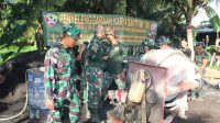 TNI membangun jalan tani untuk mendukung pembangunan infrastruktur pertanian. Foto: ist TNI membangun jalan tani untuk mendukung pembangunan infrastruktur pertanian. Foto: ist