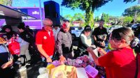 GERAKAN Pangan Murah di sebelah barat Alun-alun Bangli, Kamis (21/5/2026). Foto: ist