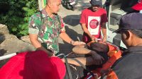 PROSES evakuasi seorang buruh proyek yang terjatuh ke dasar sungai di kawasan Proyek Hidden City, Banjar Pengosekan Kaja, Desa Mas, Kecamatan Ubud. Foto: ist PROSES evakuasi seorang buruh proyek yang terjatuh ke dasar sungai di kawasan Proyek Hidden City, Banjar Pengosekan Kaja, Desa Mas, Kecamatan Ubud. Foto: ist