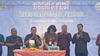 PUNCAK perayaan HUT ke-4 SMPN 15 Denpasar yang ditandai dengan pemotongan tumpeng dan kue ulang tahun pada Jumat (12/6/2026). Foto: ist PUNCAK perayaan HUT ke-4 SMPN 15 Denpasar yang ditandai dengan pemotongan tumpeng dan kue ulang tahun pada Jumat (12/6/2026). Foto: ist