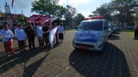 PELUNCURAN layanan mobil jenazah gratis berbasis rayon untuk masyarakat di seluruh kecamatan usai apel peringatan Hari Ulang Tahun (HUT) ke-386 Kota Amlapura di Lapangan Tanah Aron, Senin (22/6/2026). Foto: ist PELUNCURAN layanan mobil jenazah gratis berbasis rayon untuk masyarakat di seluruh kecamatan usai apel peringatan Hari Ulang Tahun (HUT) ke-386 Kota Amlapura di Lapangan Tanah Aron, Senin (22/6/2026). Foto: ist