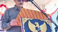 WAKIL Bupati Bangli, I Wayan Diar, membacakan sambutan Kepala BPIP saat memimpin apel peringatan Hari Lahir Pancasila di Alun-alun Kota Bangli, Senin (1/6/2026). Foto: ist WAKIL Bupati Bangli, I Wayan Diar, membacakan sambutan Kepala BPIP saat memimpin apel peringatan Hari Lahir Pancasila di Alun-alun Kota Bangli, Senin (1/6/2026). Foto: ist