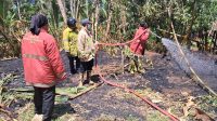PETUGAS Damkar Kabupaten Bangli memadamkan api yang meludeskan lahan perkebunan dan kawasan hutan bambu milik IB Putu Patra di Banjar Dinas Sama Geria, Desa Jehem, Kecamatan Tembuku pada Minggu (30/8/2026) siang. Foto: ist PETUGAS Damkar Kabupaten Bangli memadamkan api yang meludeskan lahan perkebunan dan kawasan hutan bambu milik IB Putu Patra di Banjar Dinas Sama Geria, Desa Jehem, Kecamatan Tembuku pada Minggu (30/8/2026) siang. Foto: ist