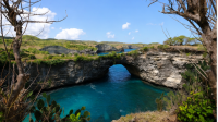 KEINDAHAN alam Pulau Nusa Penida yang menjadi daya tarik wisatawan mancanegara. Foto: ist KEINDAHAN alam Pulau Nusa Penida yang menjadi daya tarik wisatawan mancanegara. Foto: ist