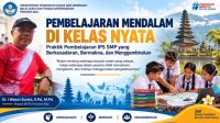 TANGKAPAN layar penyampaian materi oleh Kepala BGP Provinsi Bali, I Wayan Surata, pada workshop MGMP IPS Kota Denpasar di Aula SMPN 2 Denpasar, Kamis (10/9/2026). Foto: ist TANGKAPAN layar penyampaian materi oleh Kepala BGP Provinsi Bali, I Wayan Surata, pada workshop MGMP IPS Kota Denpasar di Aula SMPN 2 Denpasar, Kamis (10/9/2026). Foto: ist
