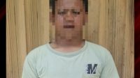 IGAS (26) yang diduga mencuri emas dan sekumpulan dokumen penting di Kabupaten Bangli, diamankan polisi. Foto: ist IGAS (26) yang diduga mencuri emas dan sekumpulan dokumen penting di Kabupaten Bangli, diamankan polisi. Foto: ist
