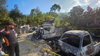 BANGUNAN dapur, rumah semipermanen, serta kendaraan milik I Nengah Sudarma (49), ludes terbakar pada Selasa (13/10/2026) siang. Foto: ist BANGUNAN dapur, rumah semipermanen, serta kendaraan milik I Nengah Sudarma (49), ludes terbakar pada Selasa (13/10/2026) siang. Foto: ist